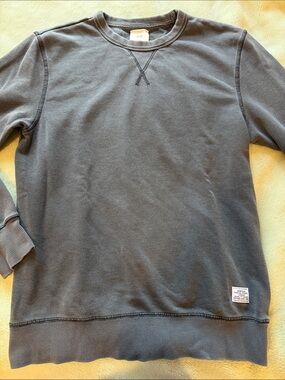 H&M Men's Slate Gray Crewneck Sweatshirt Size Small Great Condition